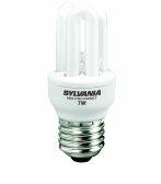 Sylvania Energiesparlampe Mini-Lynx Compact Stick 7W E14 827     0031019